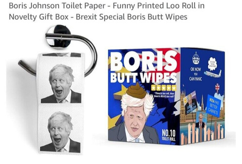 Boris johnson toilet paper - johnson,
