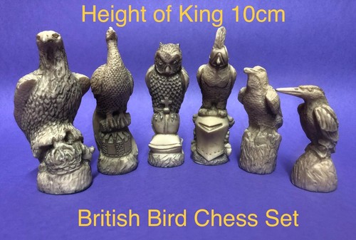 Latex moulds british birds - british,