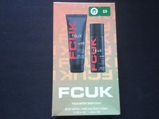 FCUK Mens Sport Body Duo Gift Set BNIB