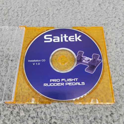 Saitek pro flight rudder - saitek,