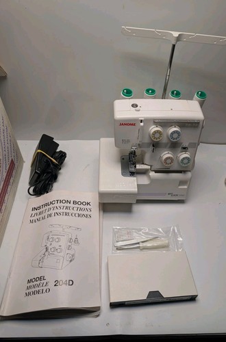 Janome mylock model 204d - model,