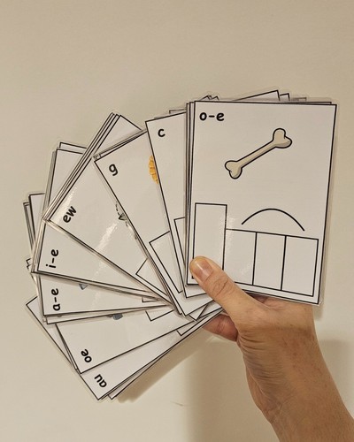 Phonics writing cards 273 - writing, :
