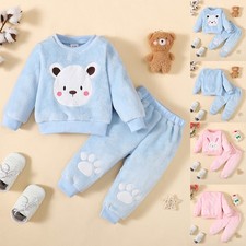 Baby Girls Winter Fleece Warm