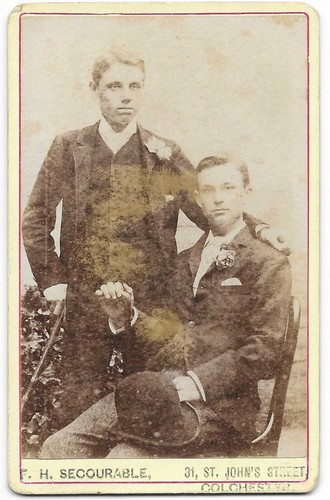 Cdv carte visite - cdv, essex