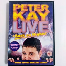 Peter Kay Live Back on Nights DVD 2013 Stand Up Comedy Show World Record Tour
