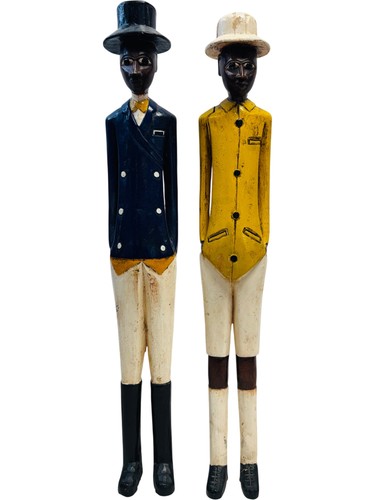 Vintage african colon - colon, statues