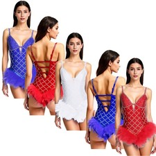 Women Dress Spaghetti Leotard