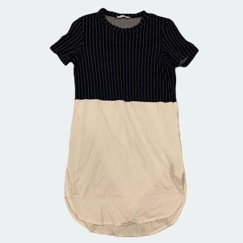 Zara trafaluc navy pinstripe - zara,