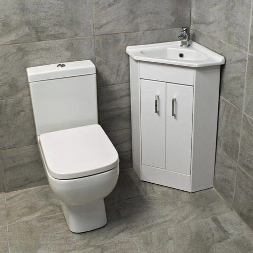 Corner vanity door basin - corner,