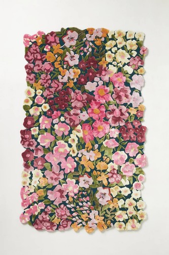 Cassia pink hand - -, hand-tufted