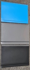 A4 Spiral Notebook Note Pad Wired Lined Perforated Ruled 160 pages