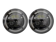 Lynx HALO LED Sealed Beam Headlight Set For Land Rover Defender Pair RHD DA3462