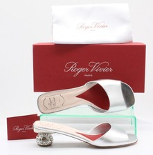 ROGER VIVIER STRASS HEEL MULE
