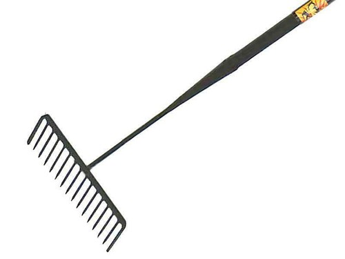 Roughneck tarmac rake round - rake,
