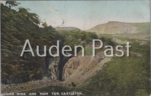 Vintage postcard odins mine - odins,