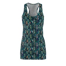 Seahorse Pattern Racerback