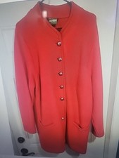 Vintage Geiger Red Boiled Wool