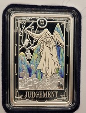 1oz Fine Silver Tarot Card