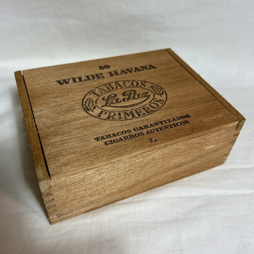 Wilde havana tobacos cigar box - wilde,