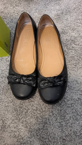 Hotter jewel black leather - black,