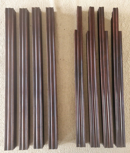 Set heavy reeded - 8,