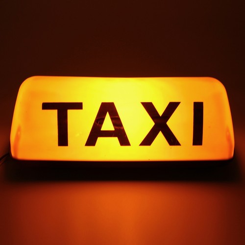 12v taxi roof light - taxi,