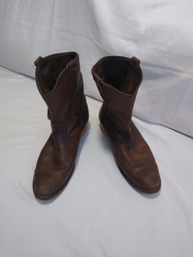 Vtg red wing leather boots - vtg,