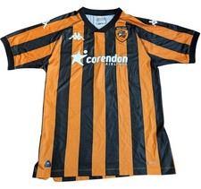 Hull City FC Home Football Shirt 2024/25 Medium By Kappa #1 DB 120th Years