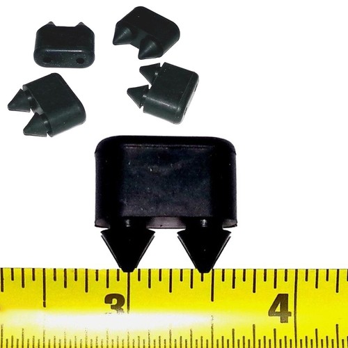 Rubber door bumpers 4pcs - 4pcs, for