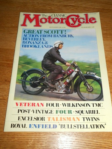 Classic motorcycle magazine - motorcycle,