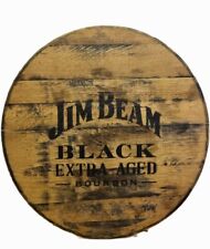 Reclaimed Oak Whisky Wine Beer Barrel Lid End Bar Pub Restaurant Man cave..