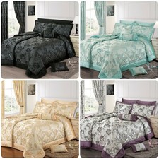 Luxury Jacquard Floral Double