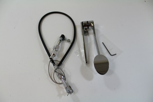 Chrome spoon style gas pedal - chrome, &