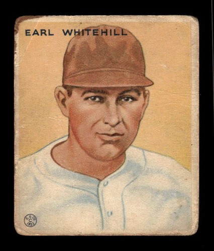 1933 goudey 124 earl - goudey, #124