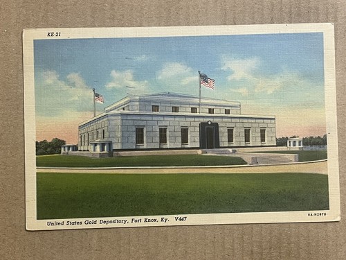 Postcard fort knox kentucky - fort,
