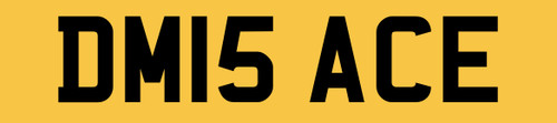 Number plate private - plate,
