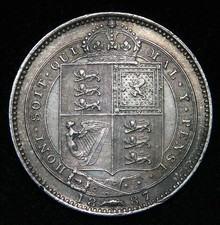 1887 Victoria SHILLING