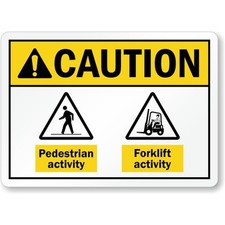 Pedestrian Forklift Activity