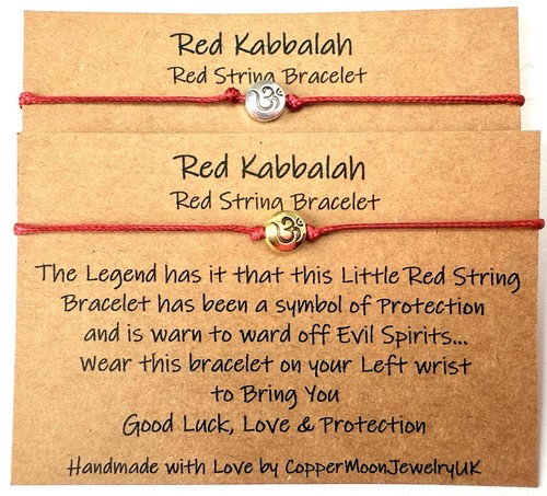 Red kabbalah string ohm - red,