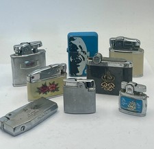 8 Vintage Pocket Lighters Inc