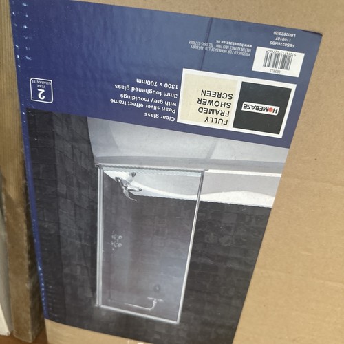 Fully framed shower screen - framed,
