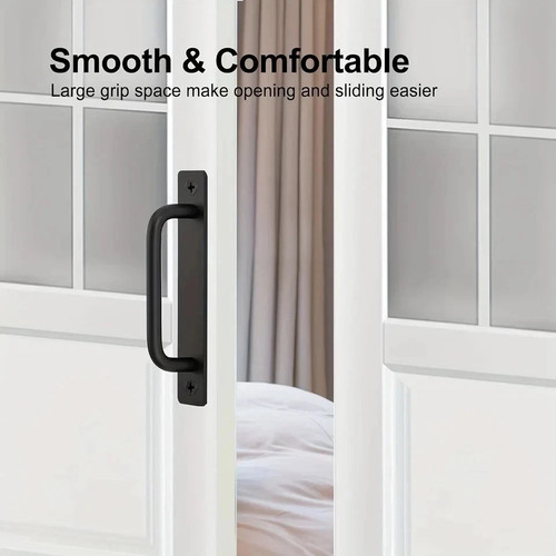 1pcs black door - door, handles