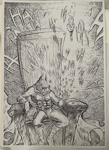 Batman original art - original,