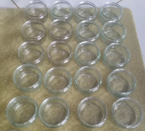Empty jars rinsed - jars.,