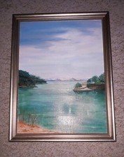 Original Acrylic On Canvas Of