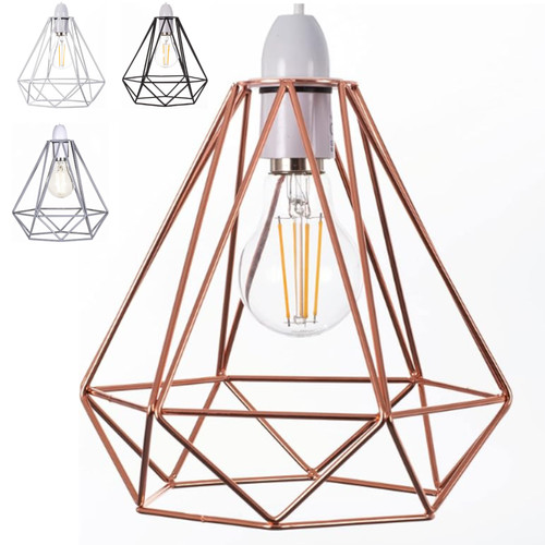 Metal cage pendant - cage,