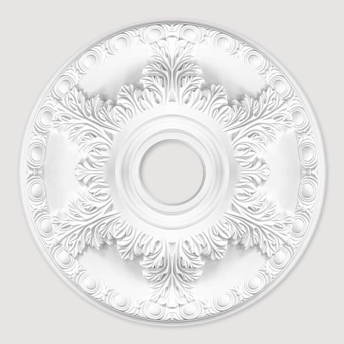 Ceiling rose polyurethane - rose,