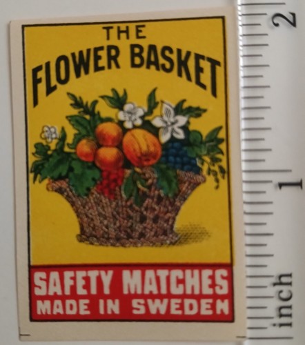 Old matchbox label the - matchbox,