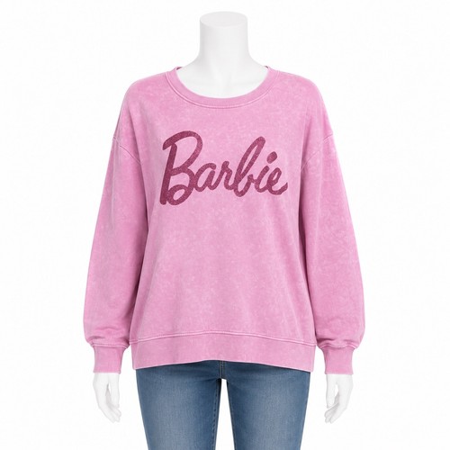 Barbie sweatshirt pink acid - barbie,
