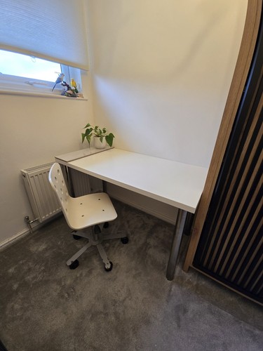 White adjustable height ikea - adjustable,
